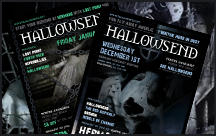 HallowsEnd " show flyers